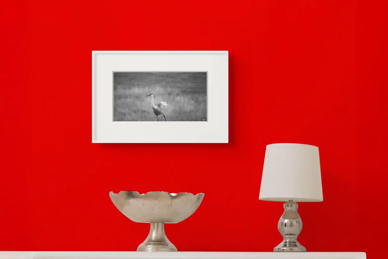 sandhill crane ruffle ii new